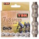 Цепь велосипедная YBN S52 116 звеньев