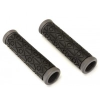 Грипсы HL-G35B L-120 (чёрный/серый)