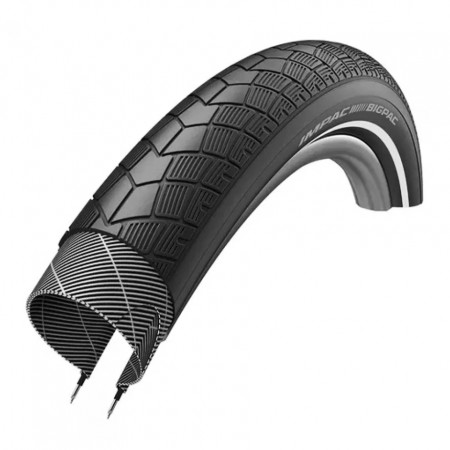 Велосипедная покрышка IMPAC, BIGPAC, 50-355, Black