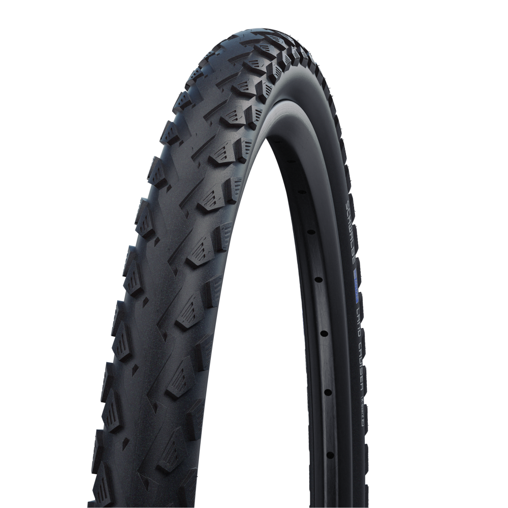 Велосипедная покрышка Schwalbe LAND CRUISER 24x1.75 (47-507), K-Guard (чёрный)