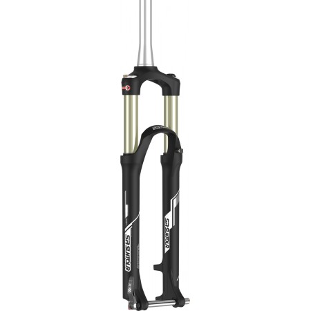 Вилка SR Suntour 29" RAIDON XC RLR 14424, 1-1/8" (TS), ход 100 мм, QR, Disc (чёрный)