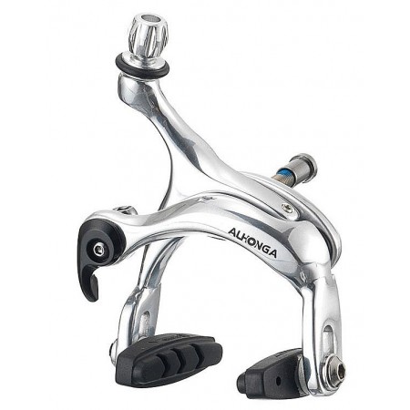 Тормоз задний Alhonga Caliper HJ-421ADQ (серебристый)
