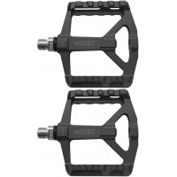 Педали велосипедные HORST H75 широкие 00-170863 (чёрный)