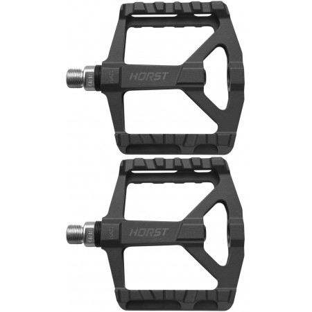 Педали велосипедные HORST H75 широкие 00-170863 (чёрный)