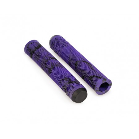Грипсы HL-G132 L-166 (чёрный/фиолетовый)
