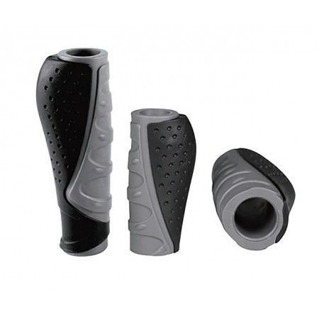 Грипсы HL-G301 L-92 (чёрный/серый)