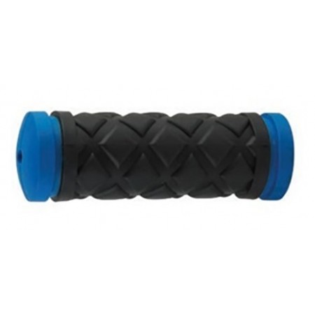 Грипсы HL-G73 L-90 (чёрный/синий)