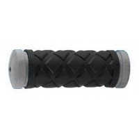 Грипсы HL-G73 L-90 (чёрный/серый)