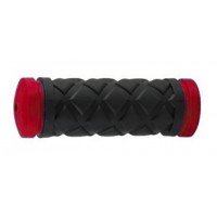 Грипсы HL-G73 L-90 (чёрный/красный)