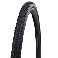 Велосипедная покрышка Schwalbe X-ONE ALLROUND 700x35C (35-622), RaceGuard, TLE, Black-Classic, складная