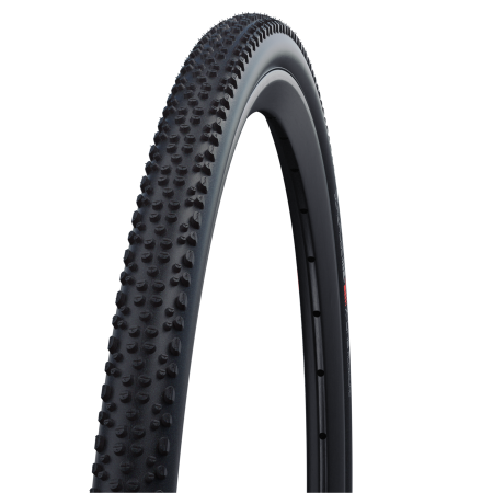 Велосипедная покрышка Schwalbe X-ONE ALLROUND 700x35C (35-622), RaceGuard, TLE, Black-Classic, складная