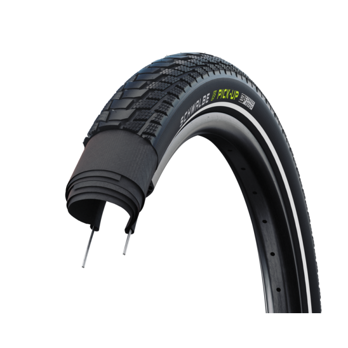 Покрышка 26x2.60 (65-559) Schwalbe PICK-UP, Super Defense, Cargo, Black-Reflex