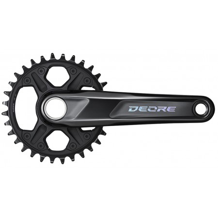 Система шатунов Shimano FC-M6100-1 32T 12 скоростей 175 мм (чёрный)