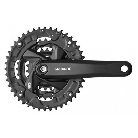 Система Shimano Altus FC-M311 175 мм кв. 42/32/22 без защиты (чёрный)