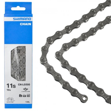Цепь Shimano CN-LG500 Linkglide 10/11 ск. 138 звеньев