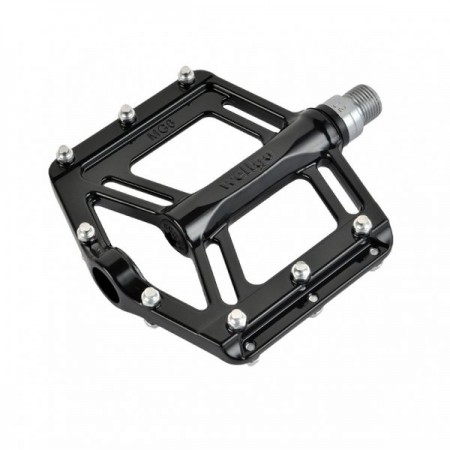 Педали велосипедные алюминиевые WELLGO MG-6 (черный)