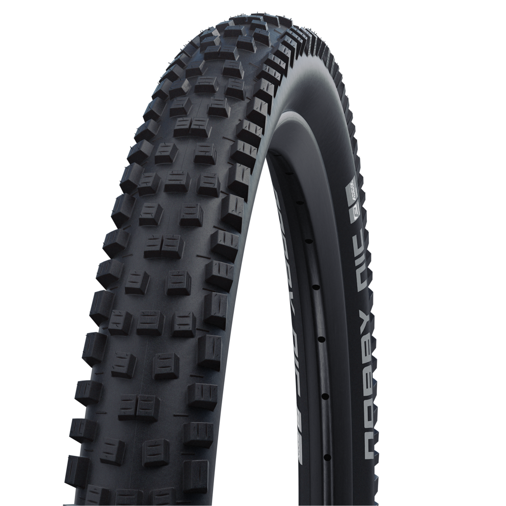 Велосипедная покрышка Schwalbe NOBBY NIC 26x2.40 (62-559), Performance (чёрный)