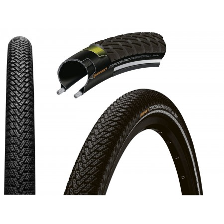 Покрышка Continental Top Contact Winter II Premium 26x2,20 мягкий корд, Reflex (чёрная)