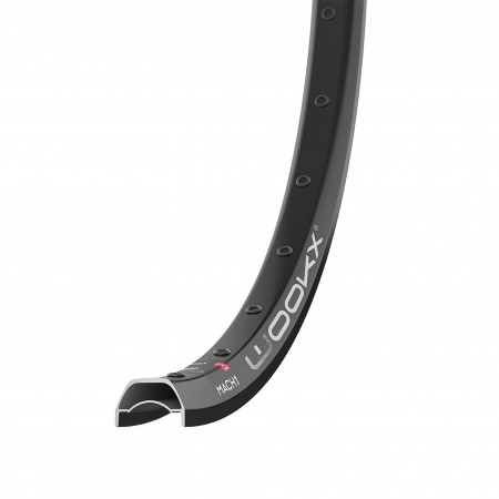 Обод пистонированный Mach1 WOOKX 29" 370704 622x26C (ERD 600), 28 отв., FV, disc, TLR (чёрный)