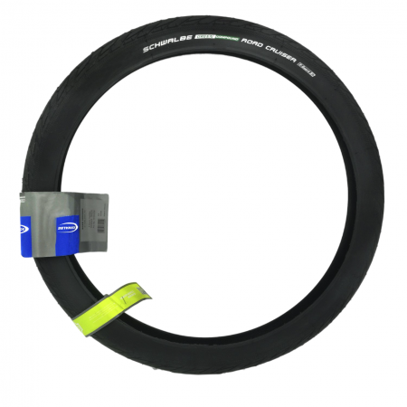Велосипедная покрышка Schwalbe ROAD CRUISER 20x1.75 (47-406), K-Guard (чёрный)