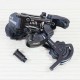 Переключатель задний Sram X4, Long (длинная лапка), 7-8-9 скоростей (чёрный)