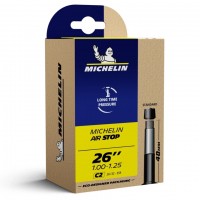 Камера Michelin, AIRSTOP, C2, 26x1.00/1.25 (26/32x559), AV48