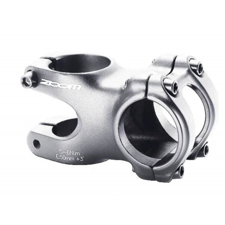 Вынос руля ZOOM TDS-D342-8FOV (L-45, 3°, серебристый матовый)