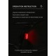 Фонарь задний GACIRON W11 15 LM Micro USB 07-300178