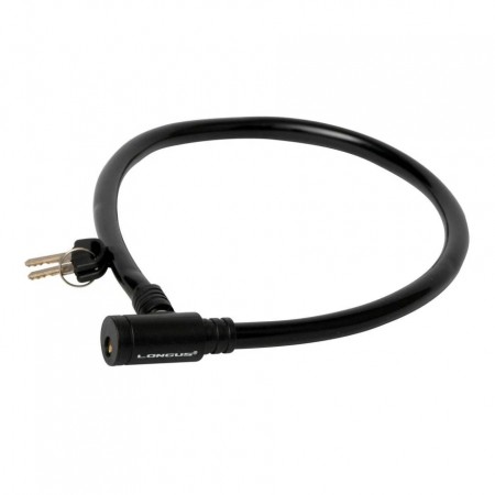 Замок Longus, 6/650мм, черный