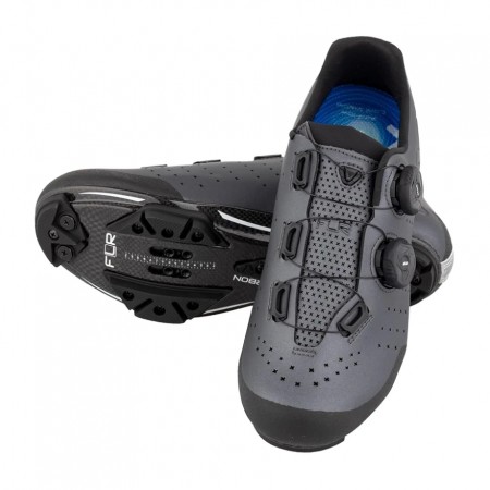 Велотуфли FLR Road F-9 Silver 40