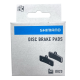 Тормозные колодки Shimano D02S, для диск тормозов BR-M810, пара, метал