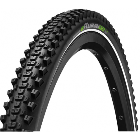 Покрышка Continental eRuban Plus Reflex 29x2,10 черная, жесткий корд