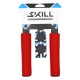Грипсы SKILL SILICO NBR 125мм (красный)
