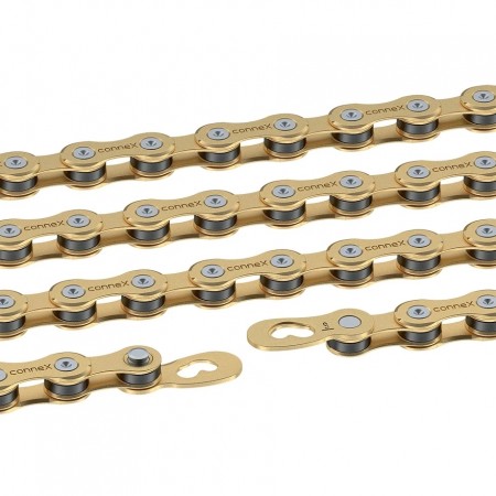 Цепь CONNEX, 9sG, 9ск., золотистая