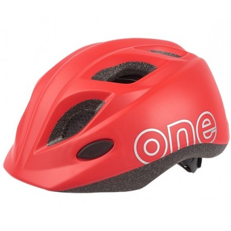 Шлем велосипедный Bobike ONE Plus (клубнично-красный)