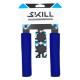 Грипсы SKILL SILICO NBR 125мм (синий)