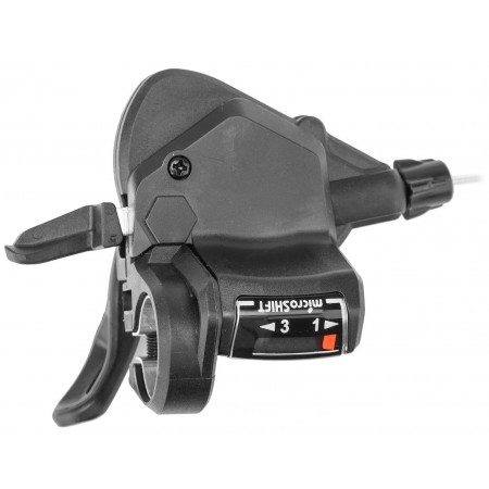 Шифтер триггерный MicroSHIFT TS39-3L, левый, 3 ск., с тросом 1800 мм