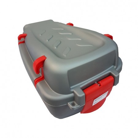 Кофр для велосипеда HW малый (серый)