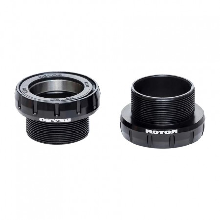 Каретка Rotor BSA30 68/73mm Steel Black