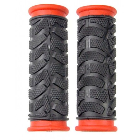 Грипсы HW 145295 L-92 (чёрный/красный)