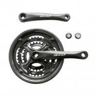 Шатуны NECO NSA-3002 24/34/42T с защитой, 170мм (чёрный)