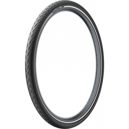 Велосипедная покрышка Pirelli Cycl-E DT Sport 42-622 (700 x 42C, чёрный со светоотражающей полосой)