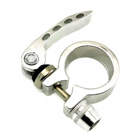 Хомут подседельный HW 140052 D31.8 (серебристый)