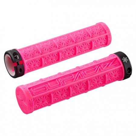 Грипсы Supacaz Grizips (неоновый розовый)