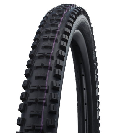 Велосипедная покрышка Schwalbe BIG BETTY 27,5x2.40 (62-622), Super Downhill, складная (чёрный)