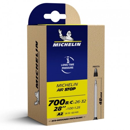 Камера Michelin, AIRSTOP, A2, 700x26/32C (26/32-622/635), FV48
