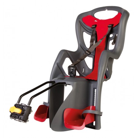 Велокресло для перевозки детей сзади Bellelli Pepe (тёмно-серый)