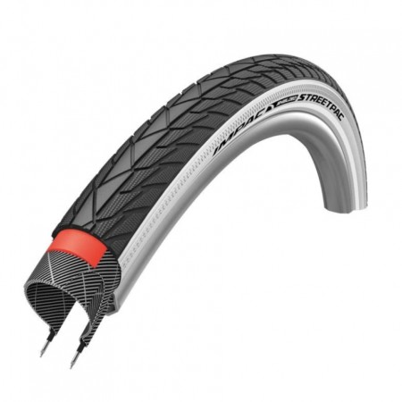 Велосипедная покрышка IMPAC, STREETPAC, 47-622, Puncture Protection, Black-Grey-Reflex