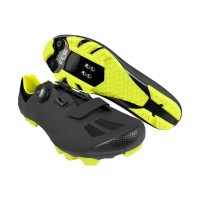 Велотуфли FLR MTB F-70 Black/Neon Yellow 42