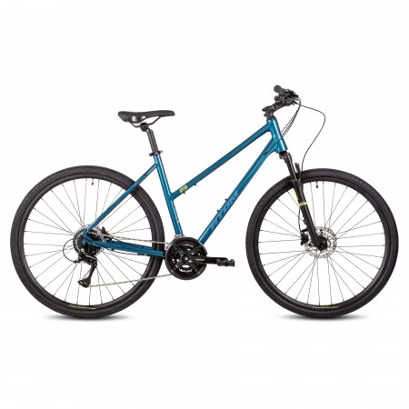 Велосипед ATOM SYMBIOTIC CROSS LADY Рама:M(51cm) Teal-Blue
